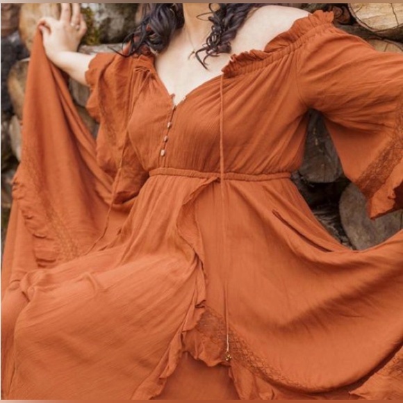 FREE PEOPLE Beach Bliss Maxi Dress, Size XS - Picture 4 of 10